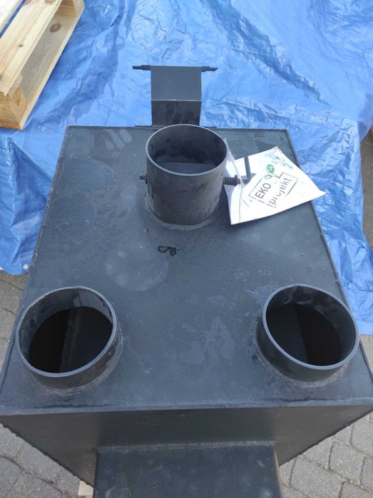 Piec z nadmuchem nadmuchowy grzewczy KOZA 20kW + Sterownik