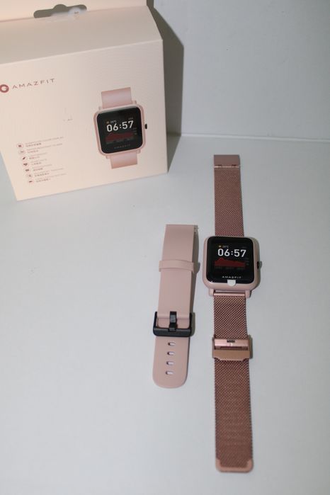 Amazfit Bip S Lite [Smartwatch com Pulseira de Aço Inoxidável]64551344602881122