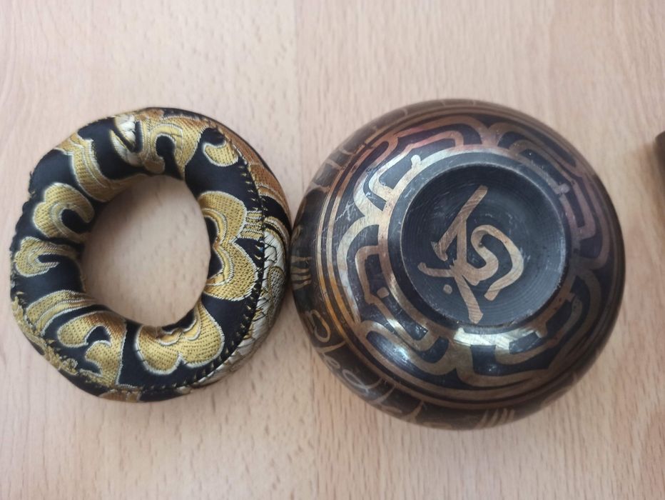 Taça tibetana meditação yoga