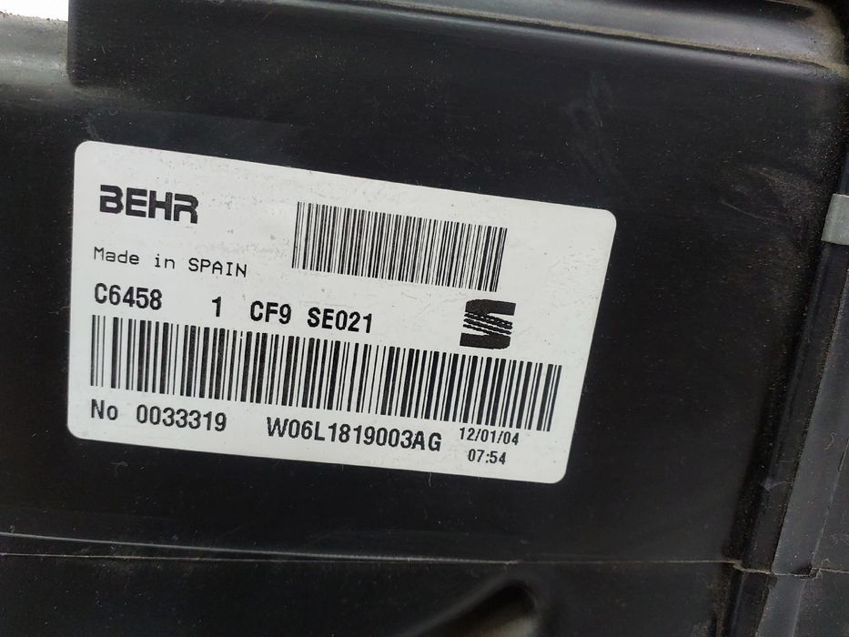 Chauffage / sofagem completa SEAT Ibiza III (6L1)