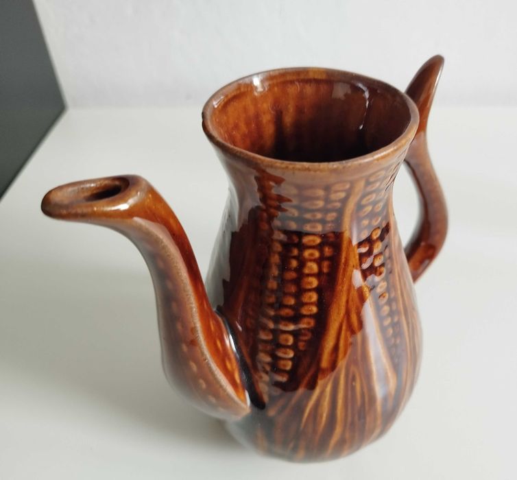 Dzbanek PRL Gliniany porcelanit szkliwiowy