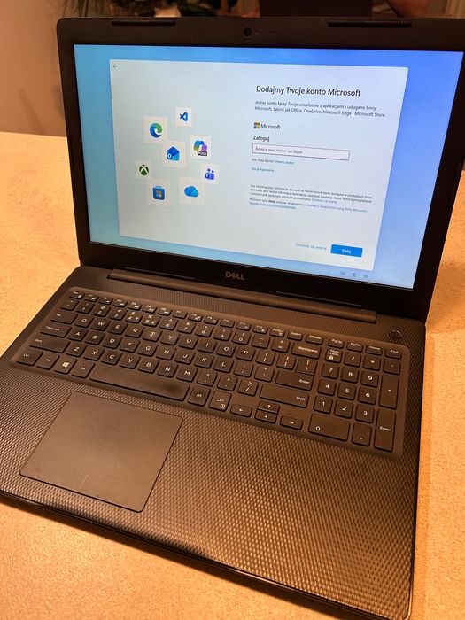 Laptop Dell inspiron 3593 + oryginalna ładowarka