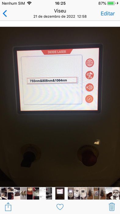 Máquina de Laser