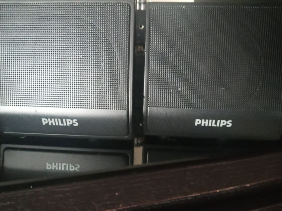 Colunas + amplificador 5.1 Philips 500 w total