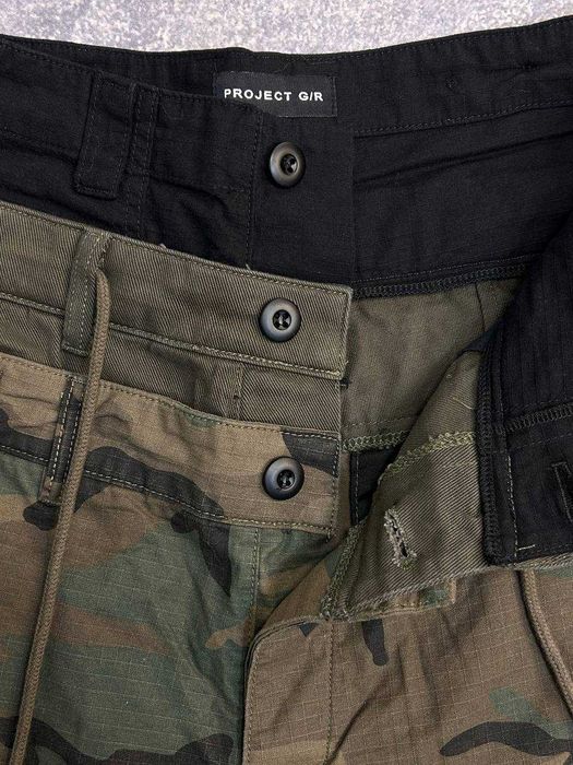 Штани Project GRAILZ G/R gr джинсы камо camo faded baggy джинси штаны