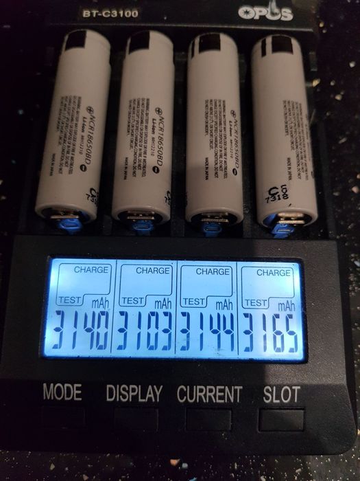 Аккумуляторы 18650 Panasonic BD