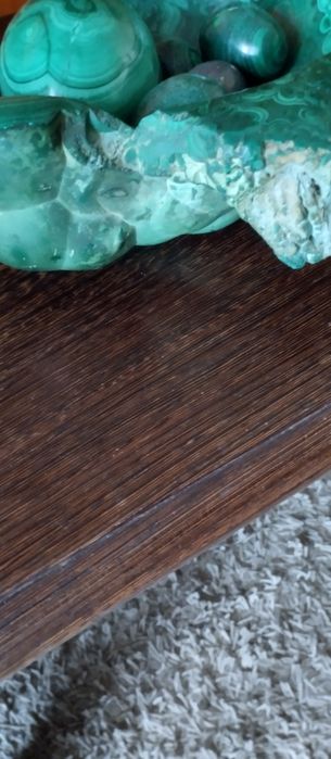 Peça  decorativa em malaquite,aceito  ofertas
