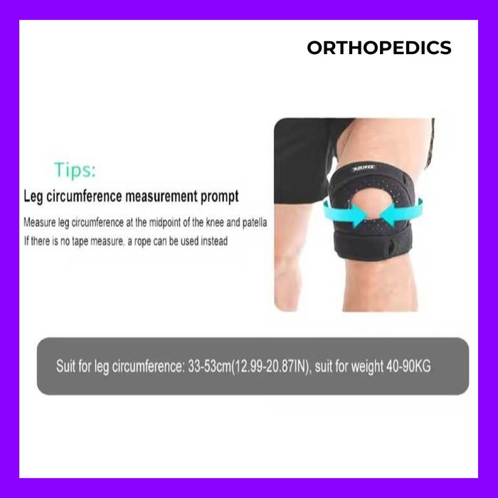 НАКОЛІННИК наколенник - подвійна фіксація бандаж на коліно для спорту