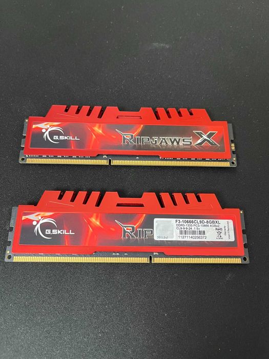Memória RAM G.Skill Ripjaws DDR3 1333 (ver descrição)