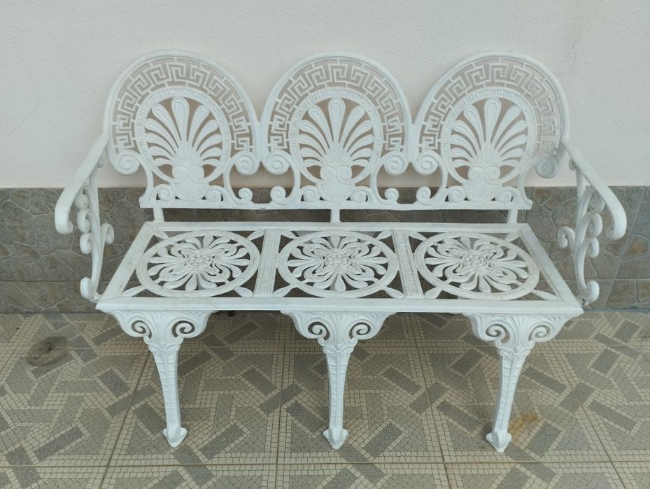 Banco jardim ferro