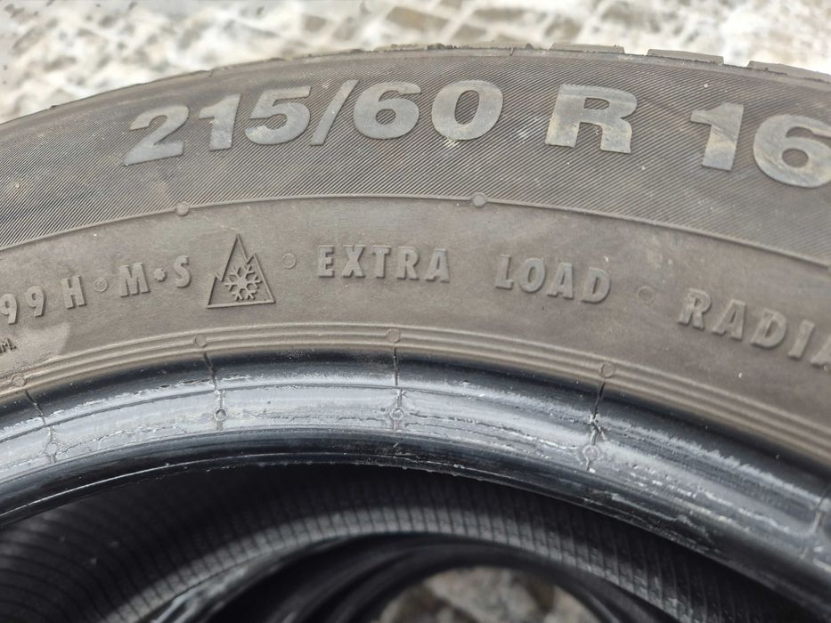 4x Continental ContiWinterContact TS830P 215/60r16 99H N4526