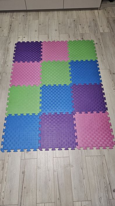 Килимок пазл (12 шт. 48×48 см), мат