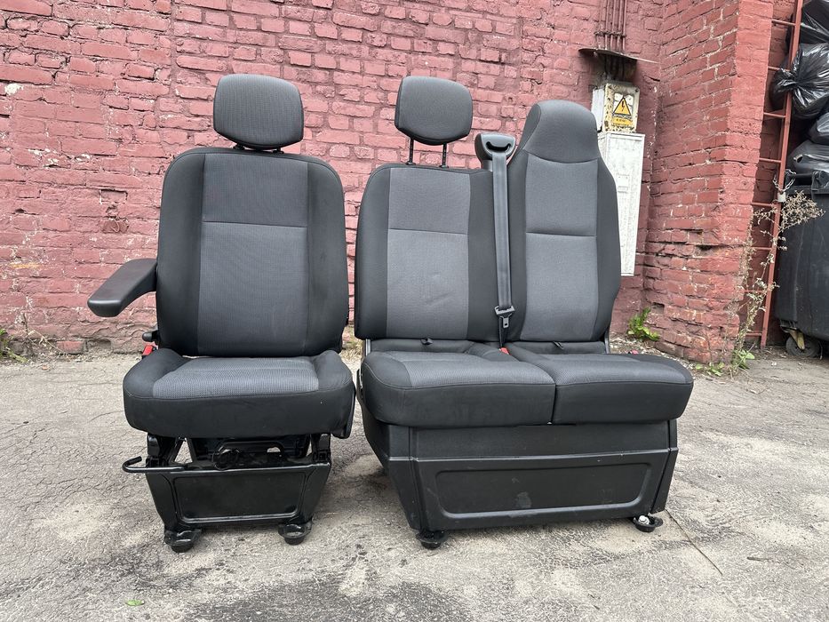 Fotele Komplet Renault master IV Kierowcy Grzany siedzienia pasażerów