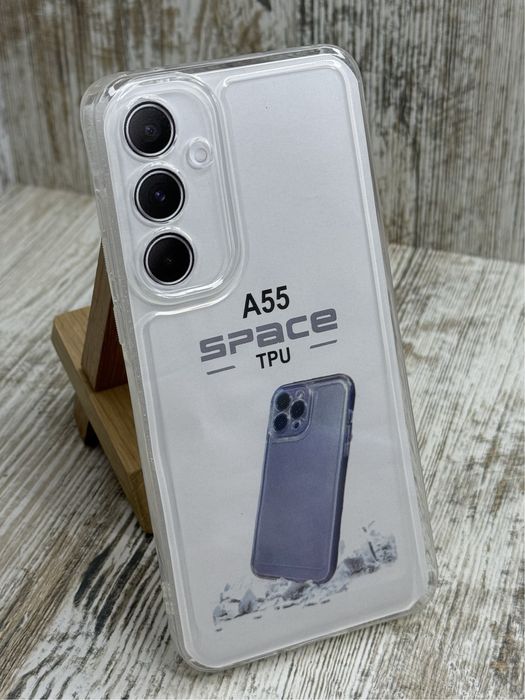 Чехол прозрачный силикон Space TPU на Samsung A55/ A35/ A15 чохол