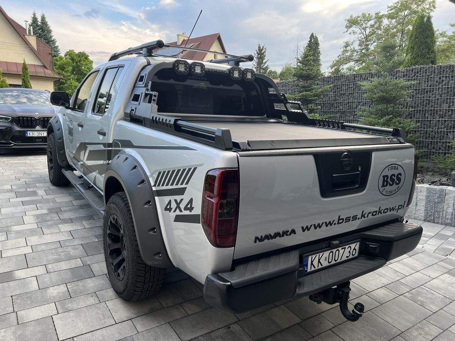 Roleta aluminiowa paki bagażnika Nissan Navara D40 161cm