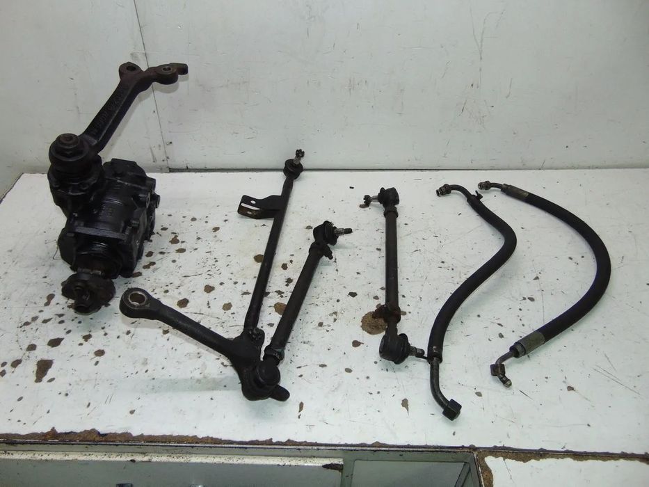 Mercedes W123 caixa de direção/Braços