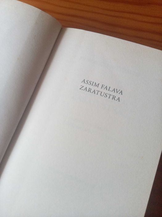 Assim Falava Zaratustra [Nietzsche]