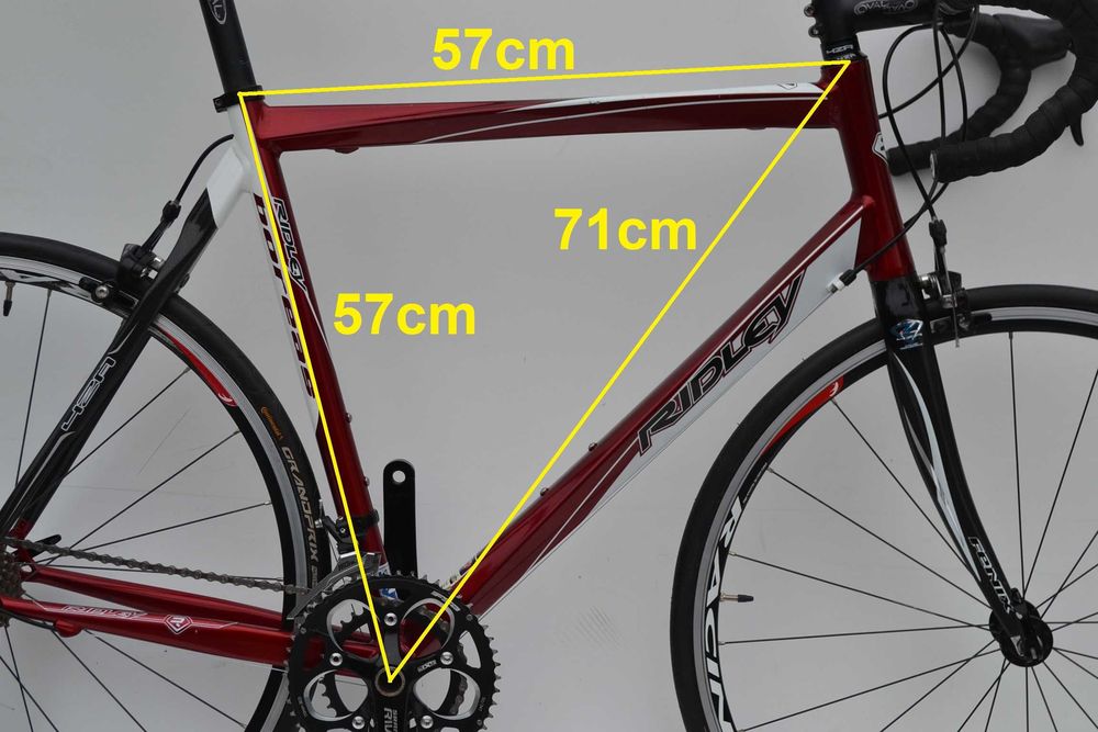 Piękna szosa Ridley Boreas 2x10 sram rival alu/karbon rama 57 szosowy
