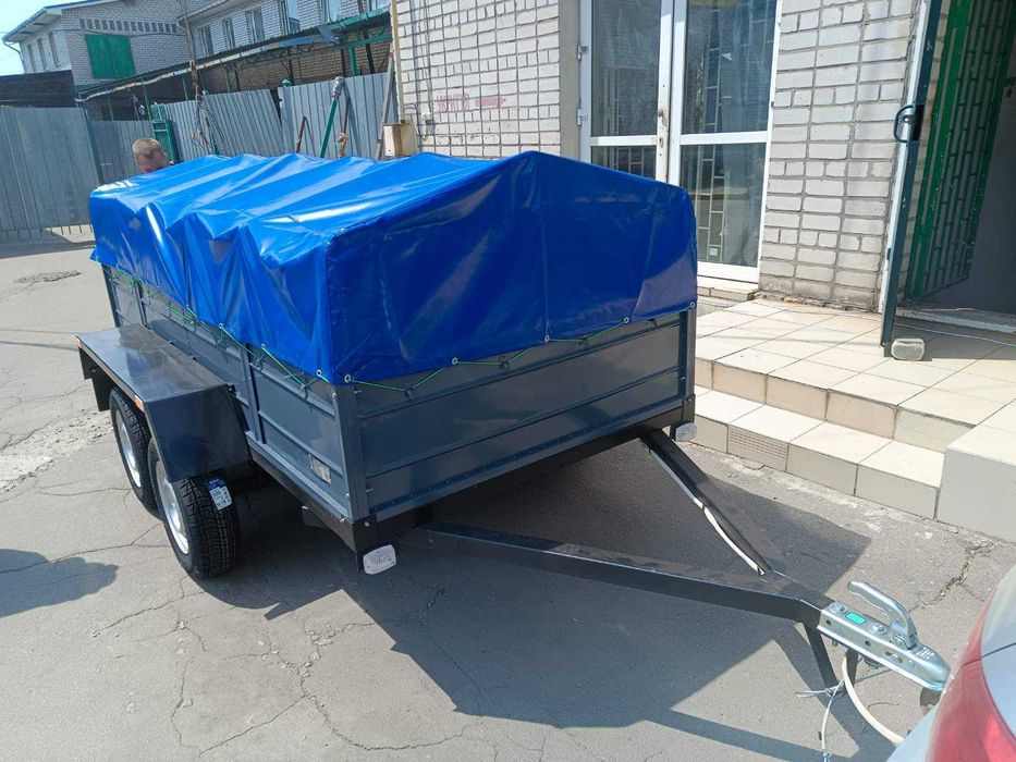 Прицеп легковой  Самый Большой размер одноосных прицепов 3.0*1.6*0.45м