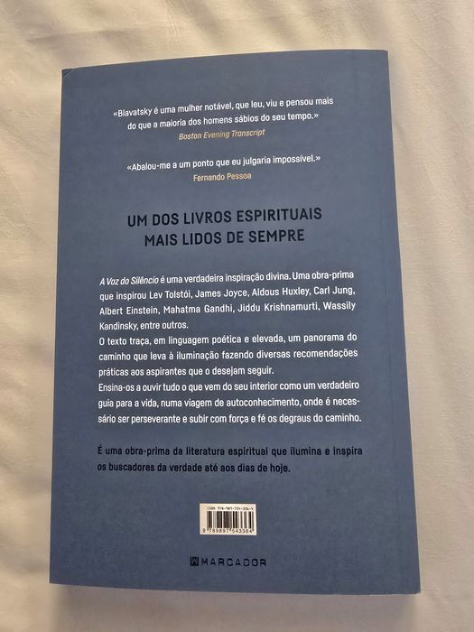 Livro A Voz do Silêncio