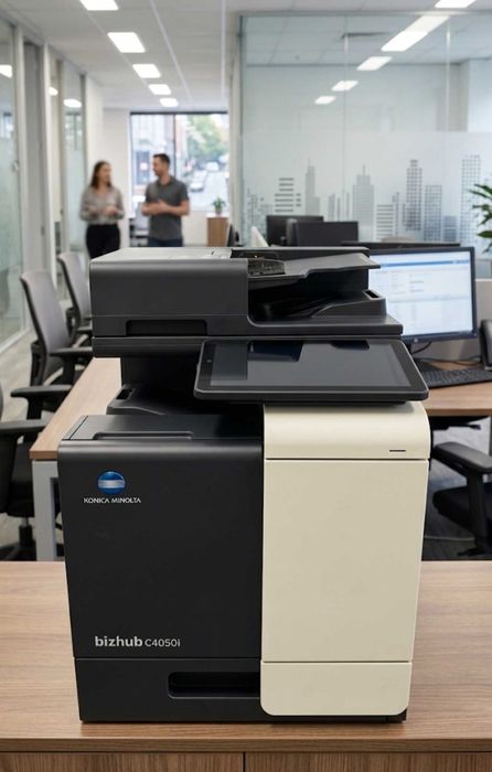 Кольорове БФП (МФУ) Konica Minolta bizhub C4050i. Пробіг 1100 ст. + Комплект тонерів!