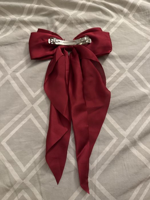 Duża ozdobna kokarda do włosów