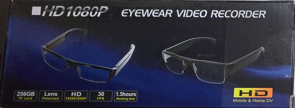 Okulary szpiegowskie 1080 HD