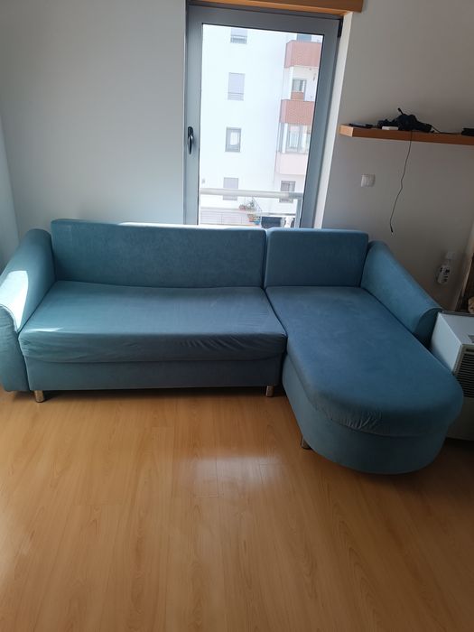 Sofá Cama - 3 lugares com arrumação – 120€
Vendo sofá de três lugares,