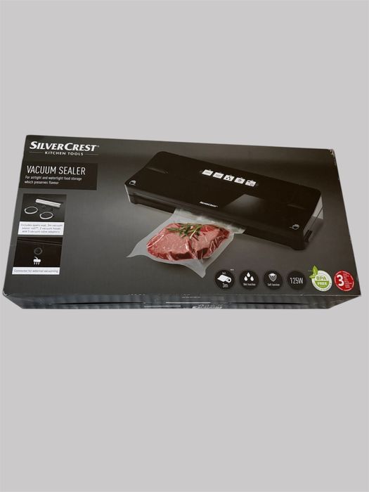 Zgrzewarka próżniowa SilverCrest Vacuum Sealer – nowa, nieużywana