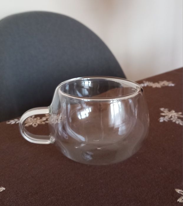 Filiżanki szklane do espresso