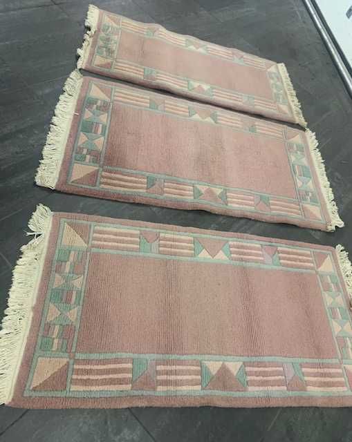 Conjunto de 3 tapetes de quarto