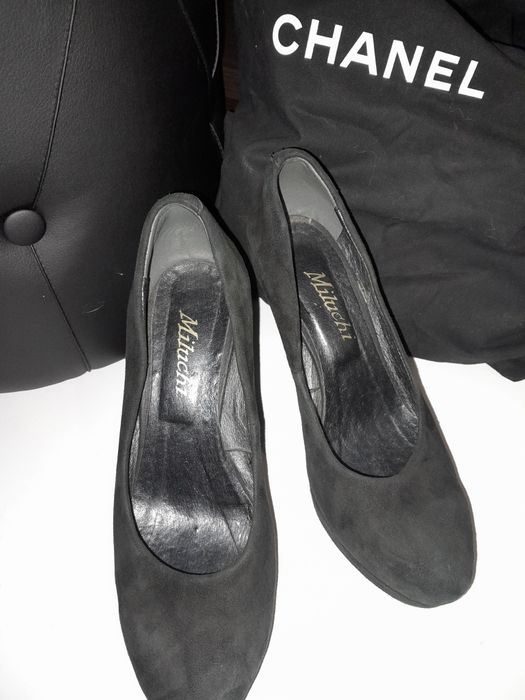 Туфлі замша шкіряні