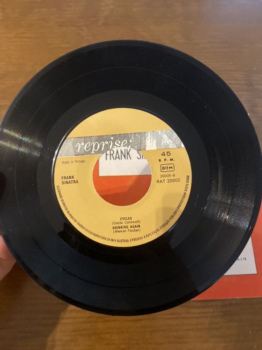 Disco vinil Frank Sinatra - My way of Life - single