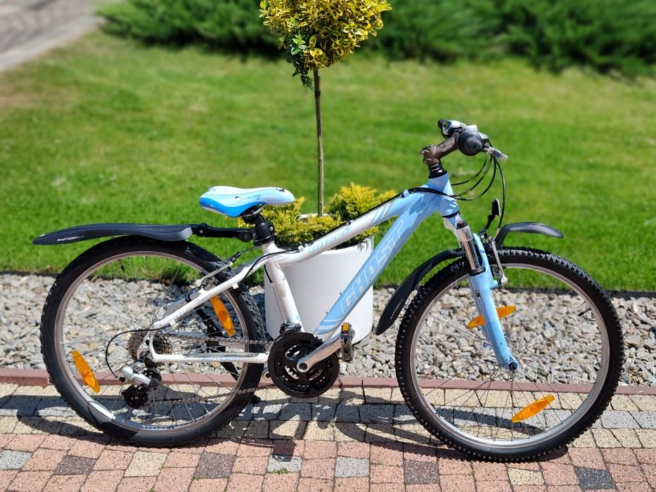 Rower 24 alu GHOST MISSI/Koła 24"/rama 14"/Shimano 3x8/Amortyzator