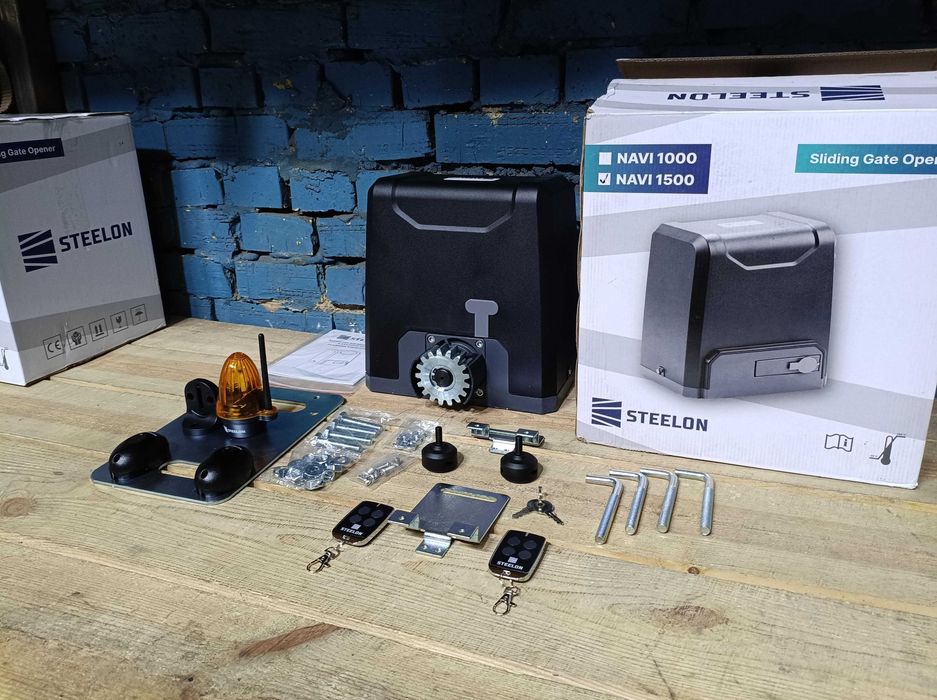 ‼️ГАРАНТІЯ 5 РОКІВ‼️ Автоматика для воріт, STEELON navi 1500