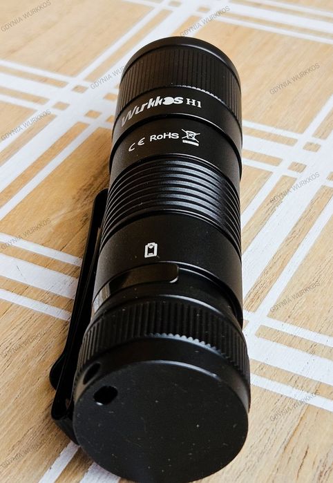 Wurkkos H1 power bank + akumulator 21700