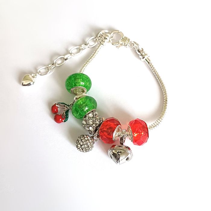 Bransoletka Święta charms beads