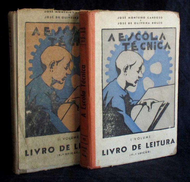 Livros A Escola Técnica Livro de Leitura Volume I e II