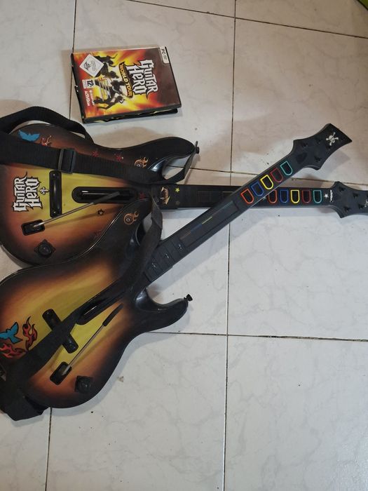 Guitarras guitar hero com jogos