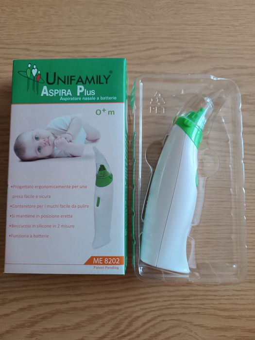 Аспіратор назальний (соплевідсос) Unifamily Aspira Plus ME 8202