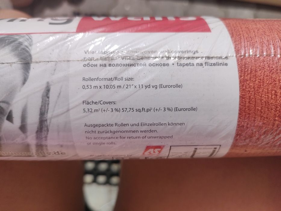 Tapeta na fizelinie wzory