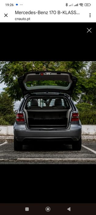 Mercedes 170 B-classe NGT