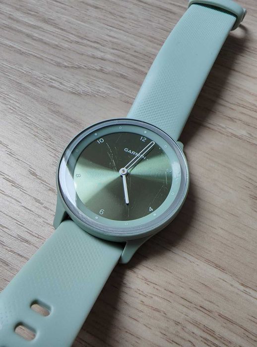 Garmin Vivomove Sport zielony zegarek smartwatch