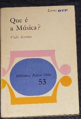 Vários livros de Música