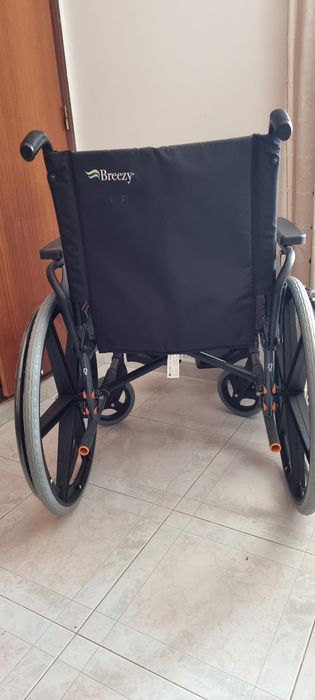 Cadeira de Rodas Manual NOVA - Premium (Alumínio, Encartável)