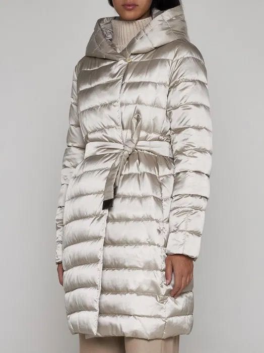 Пуховик пухове пальто Max Mara оригінал гусячий пух