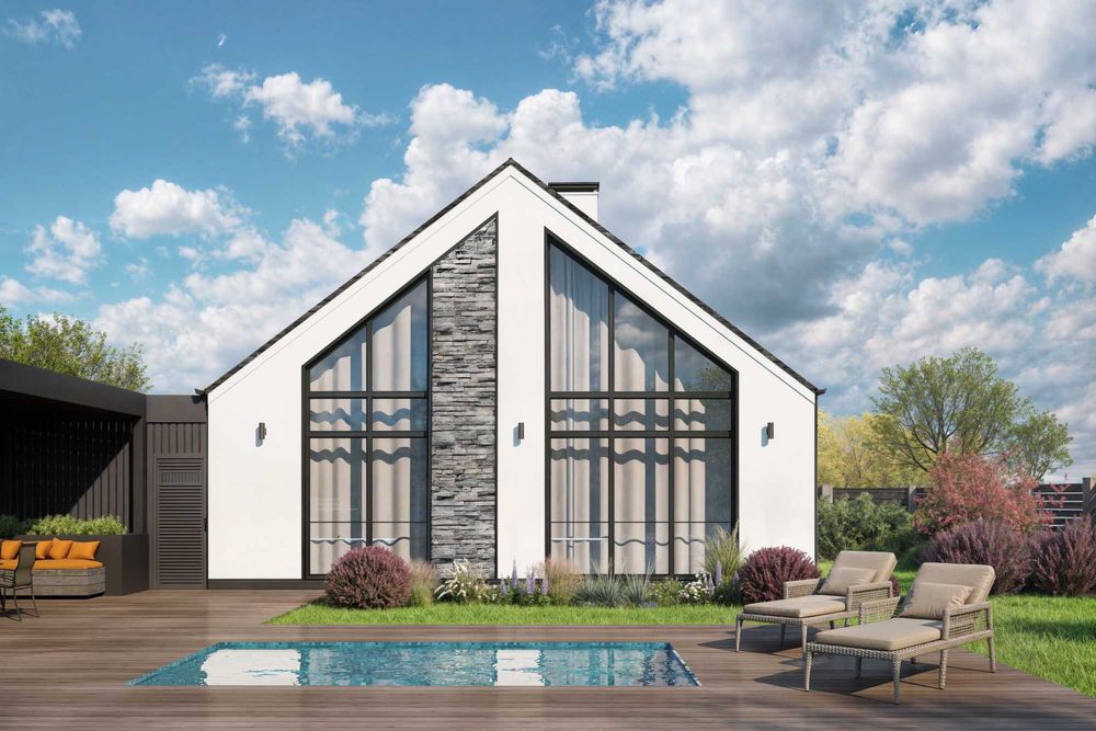 Будинок 110 м² з безпечною кімнатою КМ Ovillas