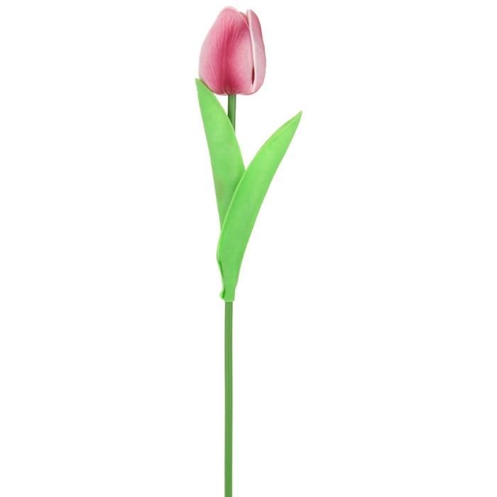 Tulipany Silikonowe Kwiaty Sztuczne 34cm Rośliny Ozdobne do Wazonu5szt