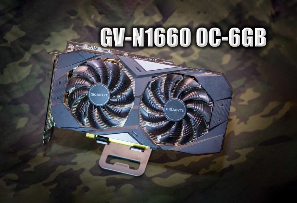 Відеокарта GeForce GTX 1660 OC