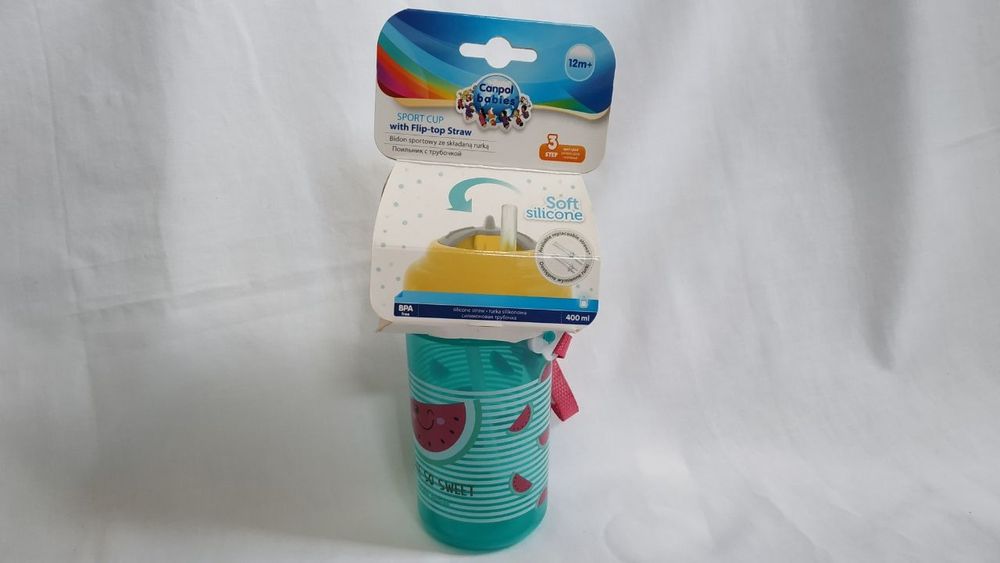 Поильник-непроливайка Canpol Bebies So Cool 400мл
